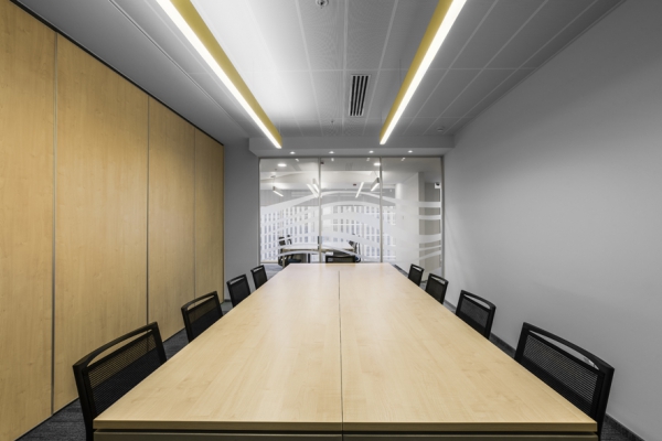 Bank Zenit. Meeting rooms.