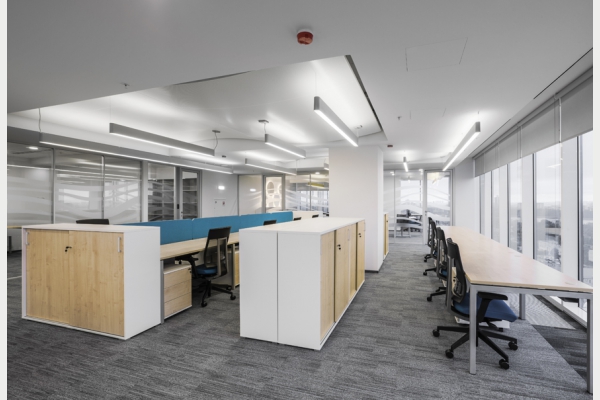 Bank Zenit. Working area.