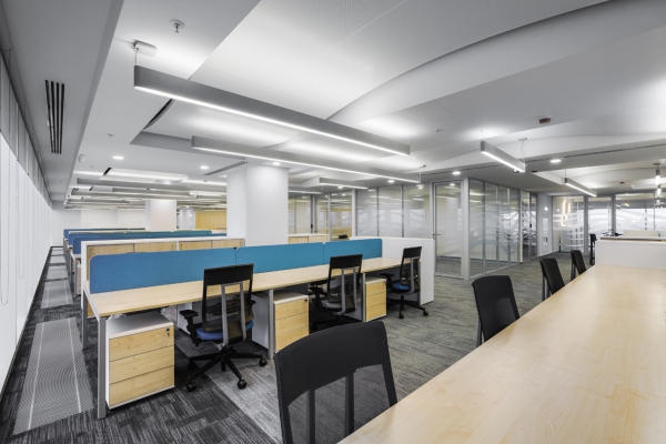 Bank Zenit. Working area.
