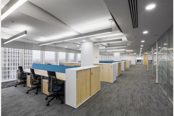 Bank Zenit. Working area.
