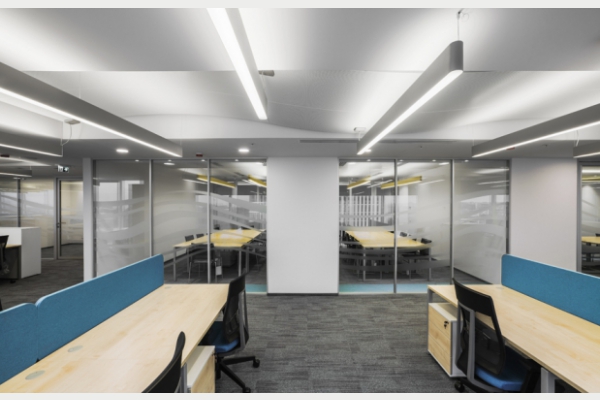 Bank Zenit. Working area.