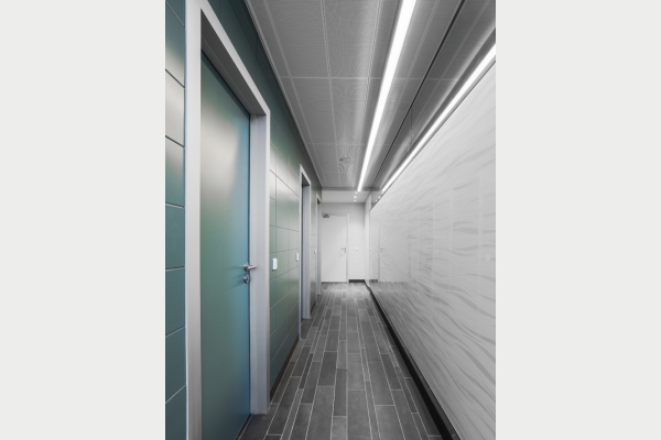 Bank Zenit. Corridors.