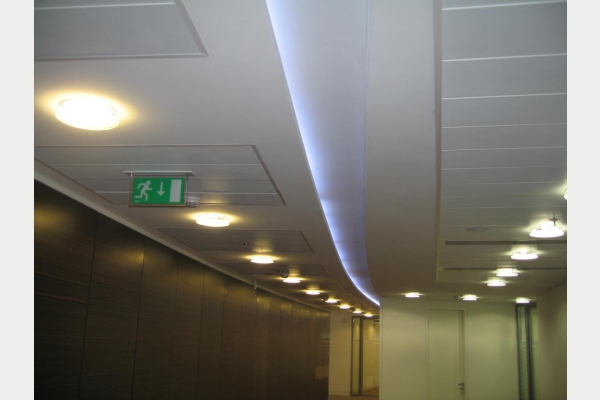 Office VTB. Standard floor. Corridors.
