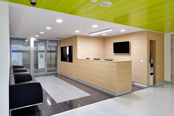 EMC Halls and corridors