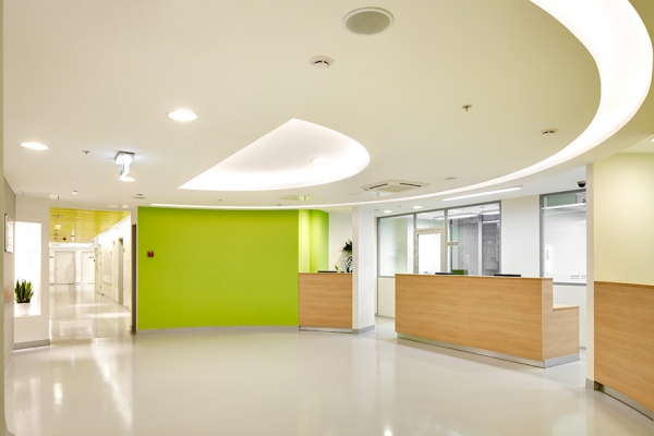 EMC Halls and corridors