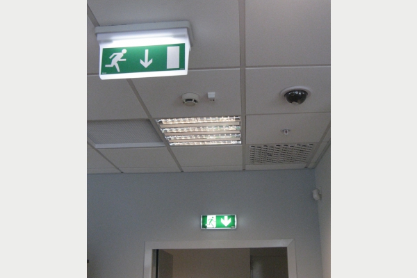 "TNK-BP". Emergency lighting.