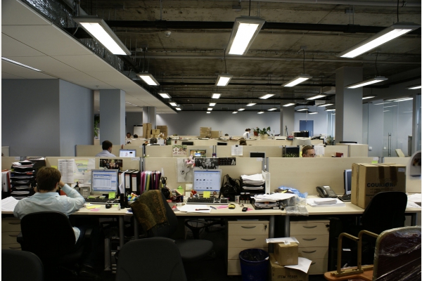Office Rosgosstrah. Working area.